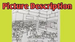 Picture Description || English Picture Description || AJ Pathshala ||