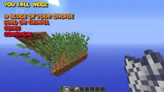 Minecraft Tutorial: Floating Sand 1.12 -By Domas