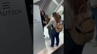 Magic Mirror Photobooth Italia by Happy Selfie at Cosmoprof2024