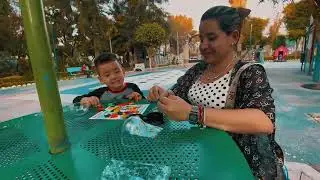 ¡Cubanos visitan parque infantil en México 🇲🇽!