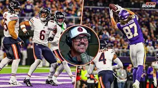 Olin Kreutz & Patrick Mannelly react to Bears' 12-10 win over Vikings | Bears postgame
