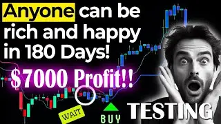 THIS Scalping Strategy DOES WORK on Any Chart?? $7000 Profit!! Strategy Testing