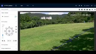 Line crossing setup and intrusion detection configuration on Dahua IP cameras