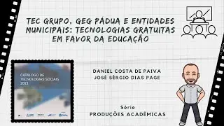 Catálogo de Tecnologias Sociais da UFF - 2019 e 2021 - TECGrupo, GEGPádua e Entidades Municipais