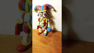 Помни|Pomni из цифрового цирка из пластилина.Pomni from Digital circus from plasticine 