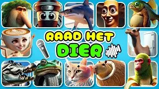 Raad ITALIAANSE BRAINROT AI DIEREN Meme 🤣❤️ Brainrot Memes😀Tralalero Tralala🦈Bombardino🐊