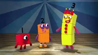 4 DREI | Mathe für Kinder | @numberblocksdeutschOffizieller