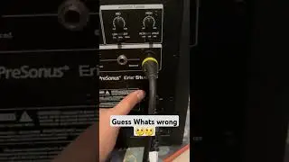 Guess issue with presonus studio monitor speaker