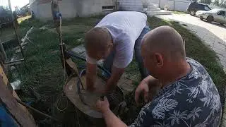 How I taught Seryoga to drill a water well.