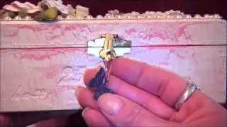 Secret Squirel Cigar Box swap~Shabby Chic