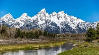 Top 8 Grand Teton National Park Views  |  4K UHD 60p
