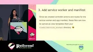 RailsConf 2023 - Building an offline experience with a Rails-powered PWA by Alicia Rojas