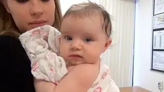 BABY IRIS GETS VACCINATED