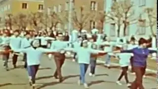Первомайская демонстрация 1974 года в Кирово-Чепецке