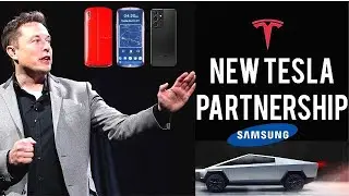 Elon musk’s big reveal !! HOW Tesla and Samsung PARTNERSHIP WILL crush the competition!! (Rip apple)