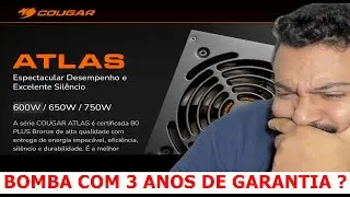 FONTE  COUGAR  ATLAS  750W  APROVADA  OU  REPROVADA  PELO  TECLAB  ?  CUMPRI O QUE PROMETE ? 17/06
