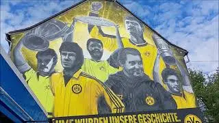 Michael Zorc | BVB-Graffiti (Lindemannstraße, Dortmund)