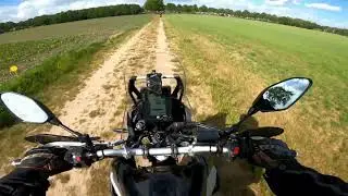 Yamaha Tenere 700 off road practice in Netherlands