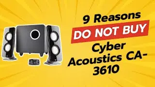 DON'T BUY Cyber Acoustics CA-3610 BEFORE WATCHING THIS VIDEO! 😱 🚫 (9 Reasons)