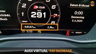 Audi Virtual km increase - AID odometer adjustment