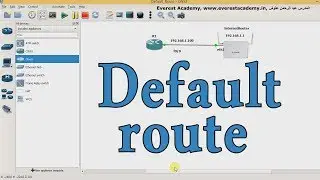 2. CCNP : Configure Default Route  on the Cisco Routers (GNS3 & DSL Router)