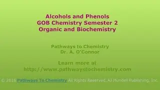 Alcohols and Phenols