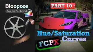 BELAJAR FINAL CUT PRO X 2020 (Indonesia) Part 10 : Merubah warna dengan hue/saturation curves.