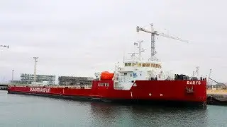 Самые широкие грузовые суда на Каспии построил Казмортрансфлот