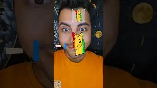 Painting cartoon horse characters coloring puzzle game #painting #coloring #colorgame #game
