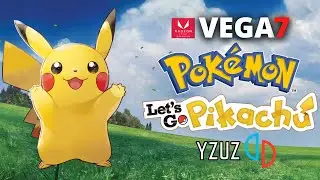 Pokémon: Let's Go, Pikachu! Yuzu 60 FPS full sped| VEGA 7 OC RYZEN 5 4650G\4600G 16Gb Ram