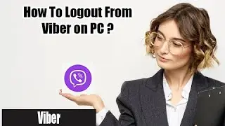 How to Logout Viber on PC | Sign Out Viber On Computer Desktop 2022
