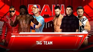WWE 2K24 : Awesome Truth & Cena vs The Judgement Day | Raw