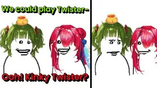 Sinon Plays Twister VERY Differently 😳【Nitya Nil , Sinon Sinfonia | Phase Connect】