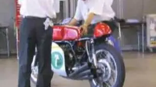 Honda 250cc six cylinder GP motorbike