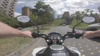Medellin on Motorycyle