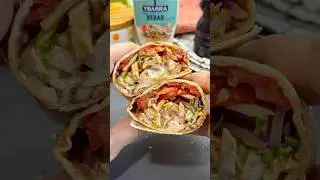 DURUM DE POLLO CASERO CON SALSA KEBAB!!🥙 Idea de cena fácil y rica 😋 #youtubeshorts #shorts