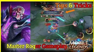 Master Roger MLBB Gameplay Tips & Tricks! 🎮🔥 Best Strategies, Combos, and Tactics!