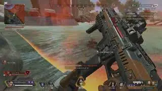 Apex Legends 3 minute clip PS5 Dualsense Edge gameplay with squad wipe.