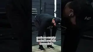 Simple deadlift warm up 