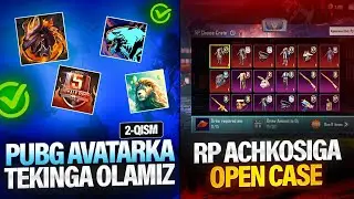 PUBG AVATARKANI TEKINGA OLAMIZ😱 / RP ACHKOLARIGA OPEN CASE QILDIK🤯 / NAXOTKI🥵 / PUBG MOBILE
