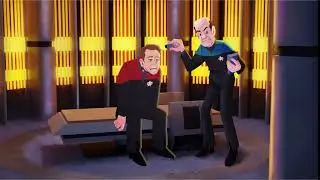 Tom Paris Turns Into a Salamander