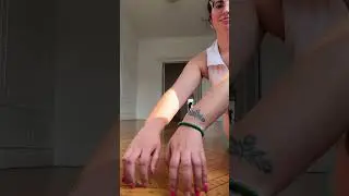 Hardwood floor tapping! #lofiasmr #tingles #asmrtapping