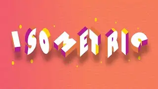 3D ISOMETRIC Text Effect - Adobe Illustrator Tutorial | 