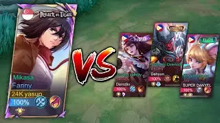 HOW TO DEAL WITH AGGRESSIVE ENEMIES!! FOLLOW THIS PERFECT FANNY ROTATION TO WIN | MLBB