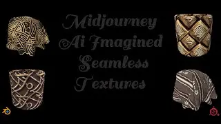 MidJourney AI Material Pack Demonstration
