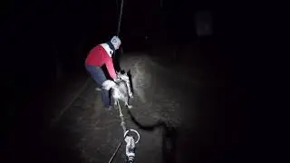 Тренировка 19.12.2019. Норд. Дамир на велосипеде. Маленький круг.