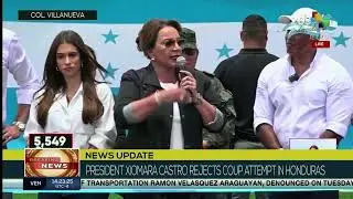 Xiomara Castro: We deplore any action and any negotiation to attack our nation