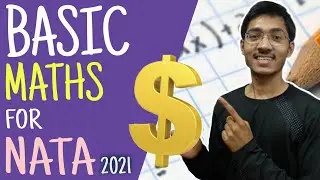 Basic Mathematics for NATA - 2021 🔥🔥