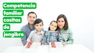 Competencia familiar de casitas de Jengibre