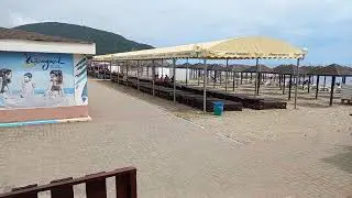 Чёрное море. Архипо-Осиповка. 9 июня пляжи.